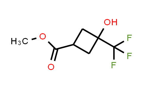 CAS No. 1392803-31-4, Methyl 3-hydroxy-3-(trifluoromethyl)cyclobutane-1-carboxylate