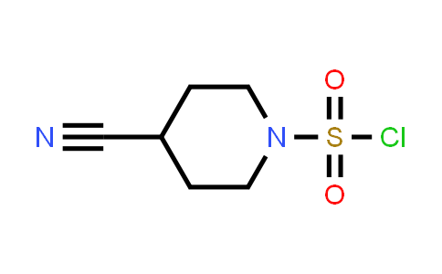 CAS No. 1392803-35-8, 4-Cyanopiperidine-1-sulfonyl chloride