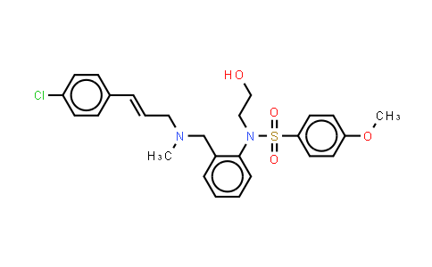 MC521352 | 139298-40-1 | N-[2-[N-(4-氯肉桂)-N-甲基氨基]苯基]-N-(2-羟乙基)-4-甲氧苯磺酰胺磷酸酯盐