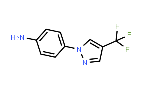 CAS No. 1393125-57-9, 4-[4-(trifluoromethyl)-1H-pyrazol-1-yl]aniline