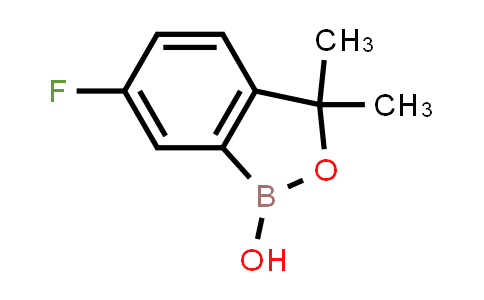 CAS No. 1393477-39-8, 6-Fluoro-3,3-dimethylbenzo[c][1,2]oxaborol-1(3H)-ol