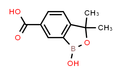 CAS No. 1393477-51-4, 1-Hydroxy-3,3-dimethyl-1,3-dihydrobenzo[c][1,2]oxaborole-6-carboxylic acid