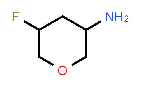 CAS No. 1393527-92-8, 5-Fluorotetrahydro-2H-pyran-3-amine