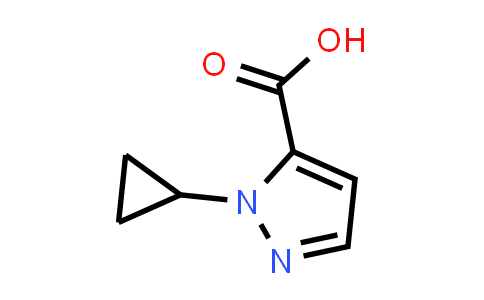 CAS No. 1393532-43-8, 1-Cyclopropyl-1H-pyrazole-5-carboxylic acid