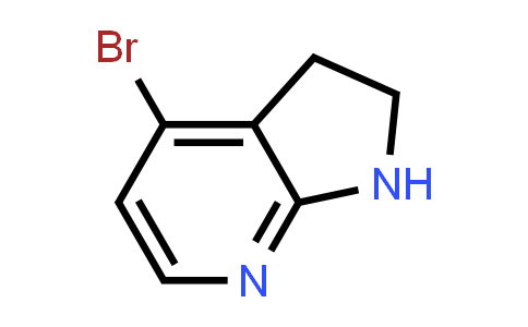 CAS No. 1393534-35-4, 4-Bromo-1H,2H,3H-pyrrolo[2,3-b]pyridine