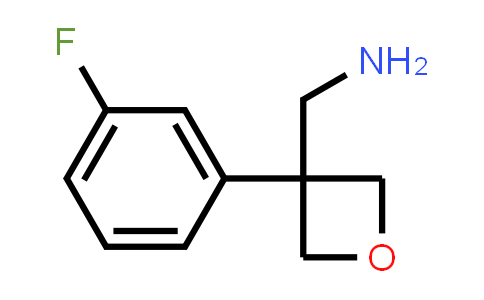 CAS No. 1393552-17-4, [3-(3-Fluorophenyl)oxetan-3-yl]methanamine