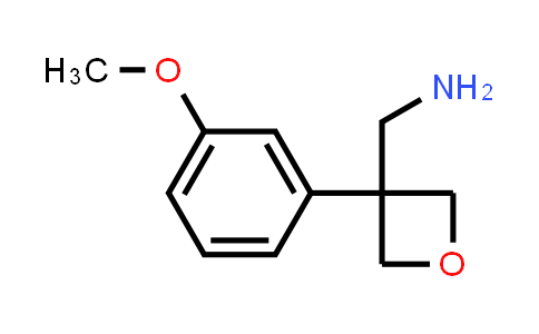 CAS No. 1393560-30-9, [3-(3-Methoxyphenyl)oxetan-3-yl]methanamine