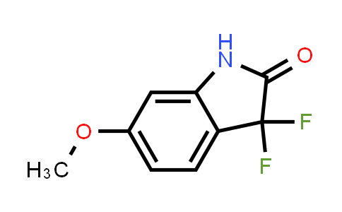 CAS No. 1393560-43-4, 3,3-Difluoro-6-methoxyindolin-2-one