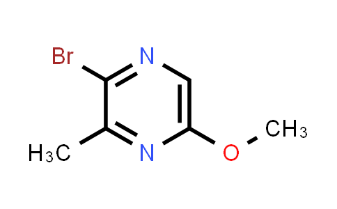 CAS No. 1393562-33-8, 2-Bromo-5-methoxy-3-methylpyrazine