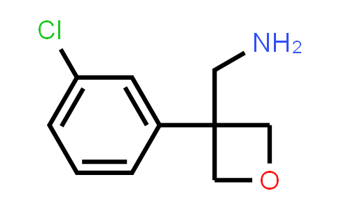 CAS No. 1393583-47-5, [3-(3-Chlorophenyl)oxetan-3-yl]methanamine