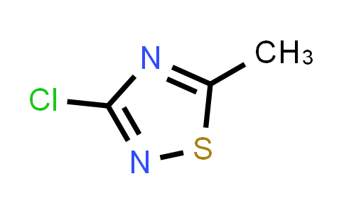 CAS No. 1393584-82-1, 3-Chloro-5-methyl-1,2,4-thiadiazole