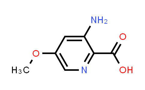 CAS No. 1393585-04-0, 3-Amino-5-methoxypicolinic acid