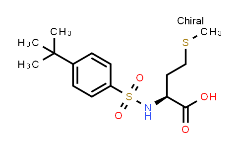 CAS No. 1393654-69-7, ((4-(tert-Butyl)phenyl)sulfonyl)methionine
