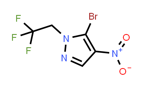 CAS No. 1393728-45-4, 5-bromo-4-nitro-1-(2,2,2-trifluoroethyl)-1H-pyrazole