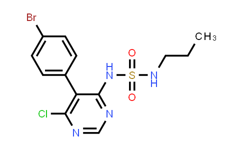 CAS No. 1393813-42-7, N-[5-(4-Bromophenyl)-6-chloro-4-pyrimidinyl]-N'-propylsulfamide