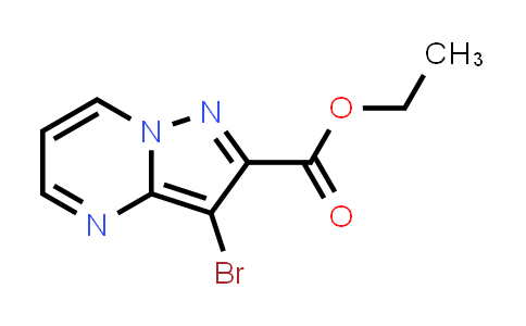 CAS No. 1394004-05-7, Ethyl 3-bromopyrazolo[1,5-a]pyrimidine-2-carboxylate