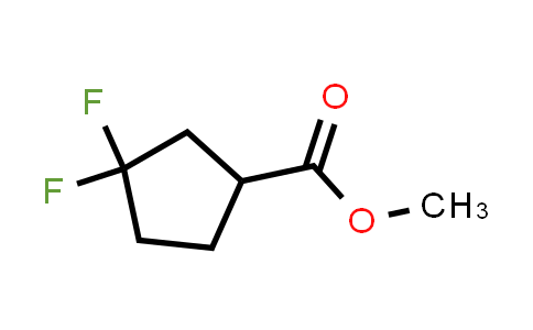 CAS No. 1394129-94-2, Methyl 3,3-difluorocyclopentane-1-carboxylate