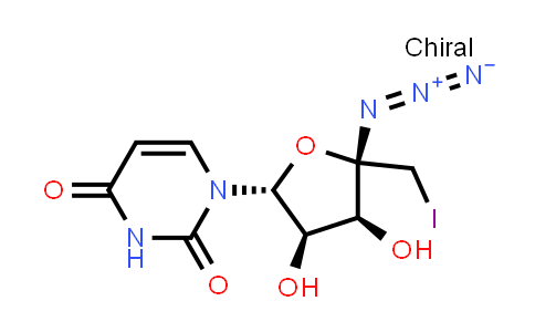 CAS No. 139419-04-8, Uridine, 4'-C-azido-5'-deoxy-5'-iodo-