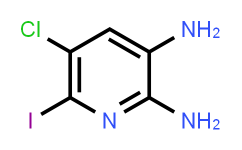 CAS No. 1394373-23-9, 5-chloro-6-iodopyridine-2,3-diamine