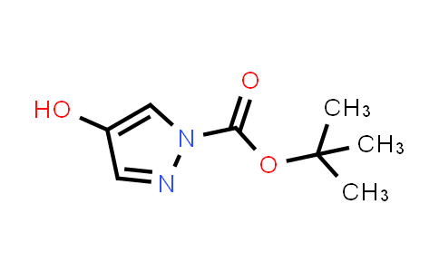 CAS No. 1394947-77-3, tert-Butyl 4-hydroxy-1H-pyrazole-1-carboxylate