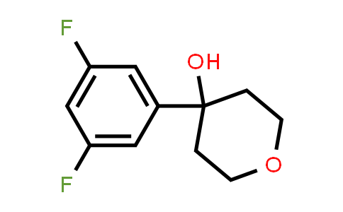 CAS No. 139503-12-1, 4-(3,5-Difluorophenyl)tetrahydro-2H-pyran-4-ol