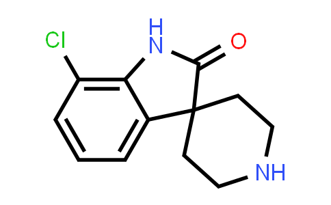 CAS No. 1395070-97-9, 7-Chlorospiro[indoline-3,4'-piperidin]-2-one