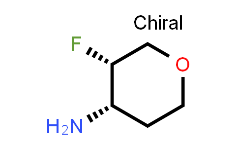 CAS No. 1395080-73-5, (3S,4S)-3-Fluorotetrahydro-2H-pyran-4-amine