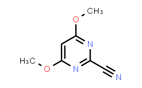 CAS No. 139539-63-2, 4,6-Dimethoxypyrimidine-2-carbonitrile