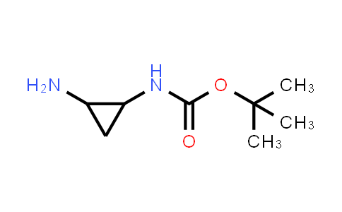 CAS No. 1395492-00-8, tert-Butyl N-(2-aminocyclopropyl)carbamate