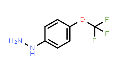 CAS No. 13957-54-5, (4-(Trifluoromethoxy)phenyl)hydrazine
