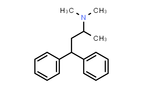 CAS No. 13957-55-6, Propylamine, N,N,1-trimethyl-3,3-diphenyl-