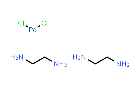 CAS No. 13963-53-6, Bis(ethylenediamine)palladium(II) chloride