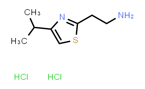 CAS No. 1396759-29-7, [2-(4-Isopropyl-1,3-thiazol-2-yl)ethyl]amine dihydrochloride