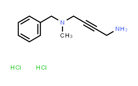 CAS No. 1396761-90-2, N1-Benzyl-N1-methylbut-2-yne-1,4-diamine dihydrochloride