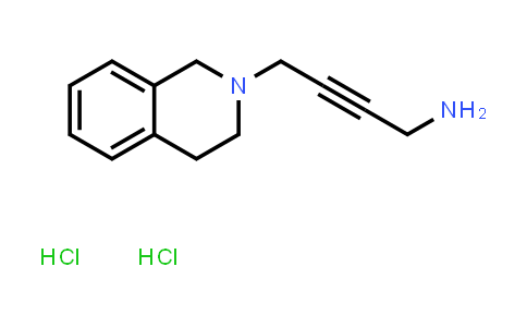 CAS No. 1396785-03-7, [4-(3,4-Dihydroisoquinolin-2(1H)-yl)but-2-yn-1-yl]amine dihydrochloride