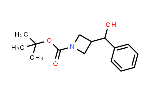 CAS No. 1398705-01-5, tert-butyl 3-(hydroxy(phenyl)methyl)azetidine-1-carboxylate