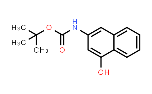 CAS No. 139975-98-7, 3-(tert-Butoxycarbonylamino)-α-naphthol