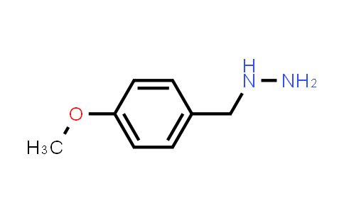 CAS No. 140-69-2, (4-Methoxybenzyl)hydrazine