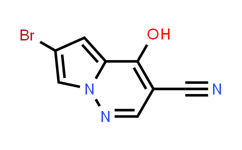 CAS No. 1400580-13-3, 6-Bromo-4-hydroxypyrrolo[1,2-b]pyridazine-3-carbonitrile