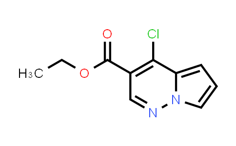 CAS No. 1400688-74-5, Ethyl 4-chloropyrrolo[1,2-b]pyridazine-3-carboxylate