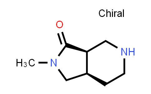 CAS No. 1400744-16-2, (3aR,7aR)-2-Methylhexahydro-1H-pyrrolo[3,4-c]pyridin-3(2H)-one