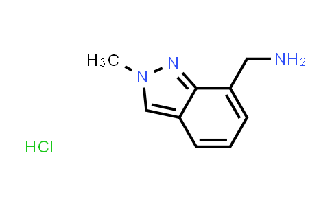 CAS No. 1400764-43-3, (2-Methyl-2H-indazol-7-yl)methanamine hydrochloride