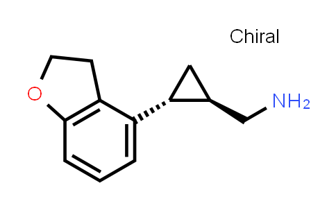 CAS No. 1400898-49-8, ((1R,2R)-2-(2,3-Dihydrobenzofuran-4-yl)cyclopropyl)methanamine