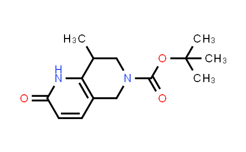 CAS No. 1401034-50-1, tert-Butyl 8-methyl-2-oxo-1,5,7,8-tetrahydro-1,6-naphthyridine-6(2H)-carboxylate
