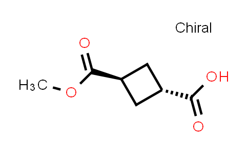 CAS No. 1401103-71-6, trans-3-(Methoxycarbonyl)cyclobutanecarboxylic acid