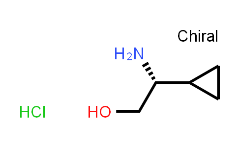 CAS No. 1401163-31-2, (R)-2-Amino-2-cyclopropylethanol hydrochloride