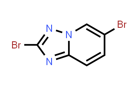 CAS No. 1401624-81-4, 2,6-Dibromo-[1,2,4]triazolo[1,5-a]pyridine
