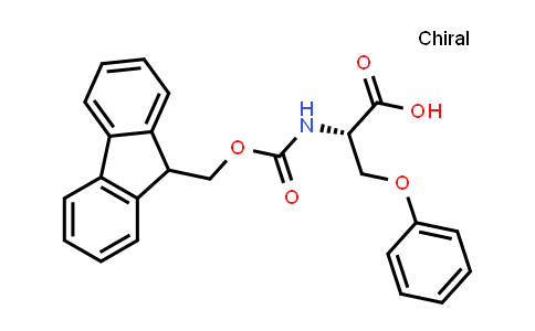 CAS No. 1401662-77-8, N-(((9H-Fluoren-9-yl)methoxy)carbonyl)-O-phenyl-L-serine