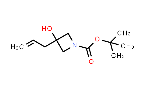 CAS No. 1401728-89-9, tert-Butyl 3-allyl-3-hydroxyazetidine-1-carboxylate