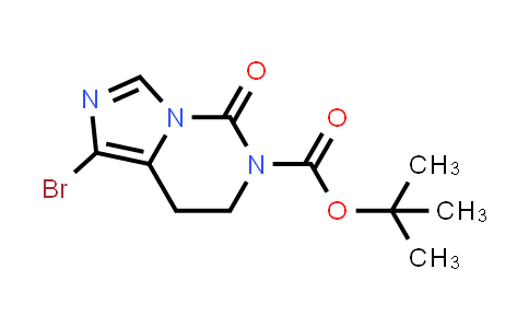 CAS No. 1401983-71-8, tert-Butyl 1-bromo-5-oxo-7,8-dihydroimidazo[1,5-c]pyrimidine-6(5H)-carboxylate